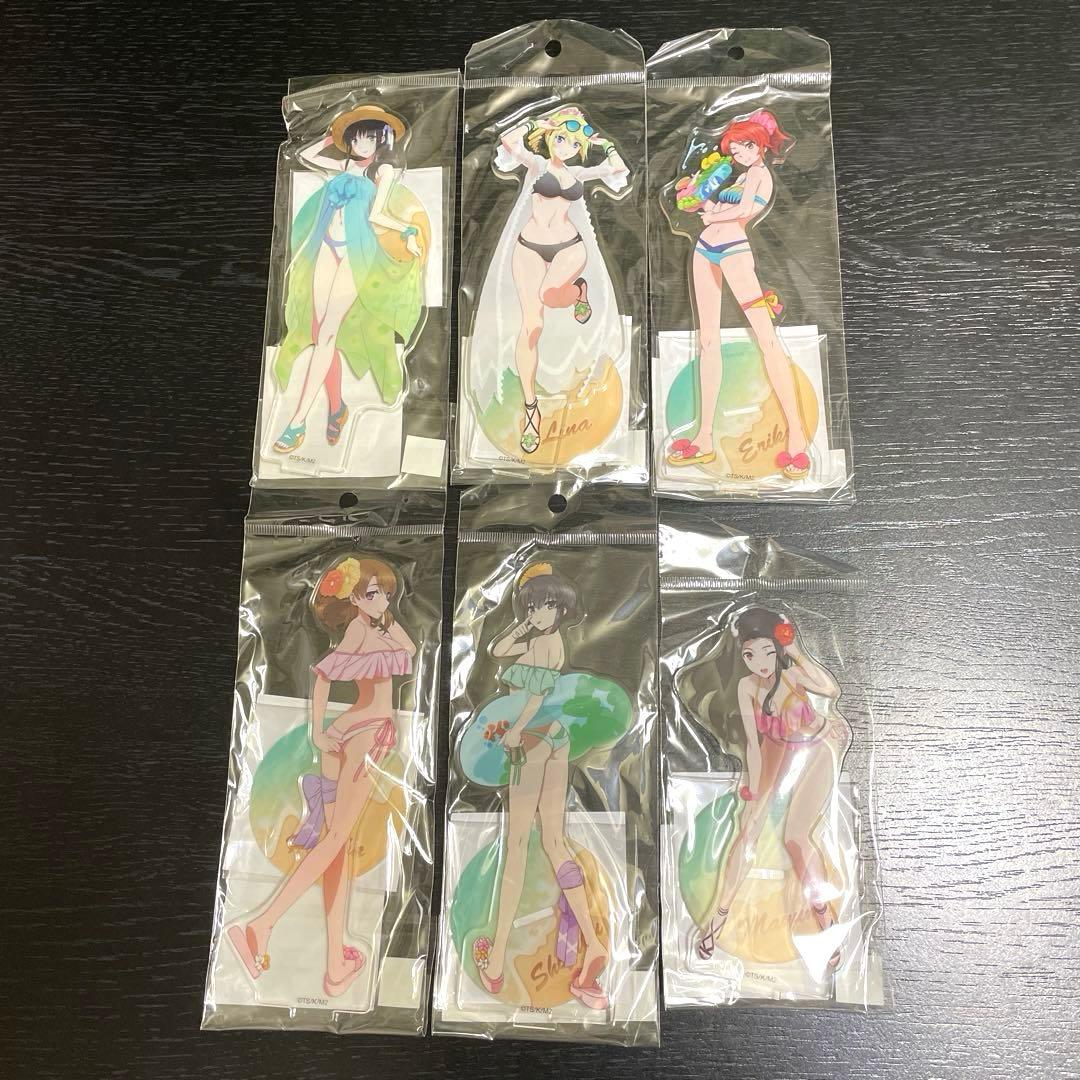 魔法科高校の劣等生　来訪者編　アクリルスタンド　水着　ダッシュストア限定