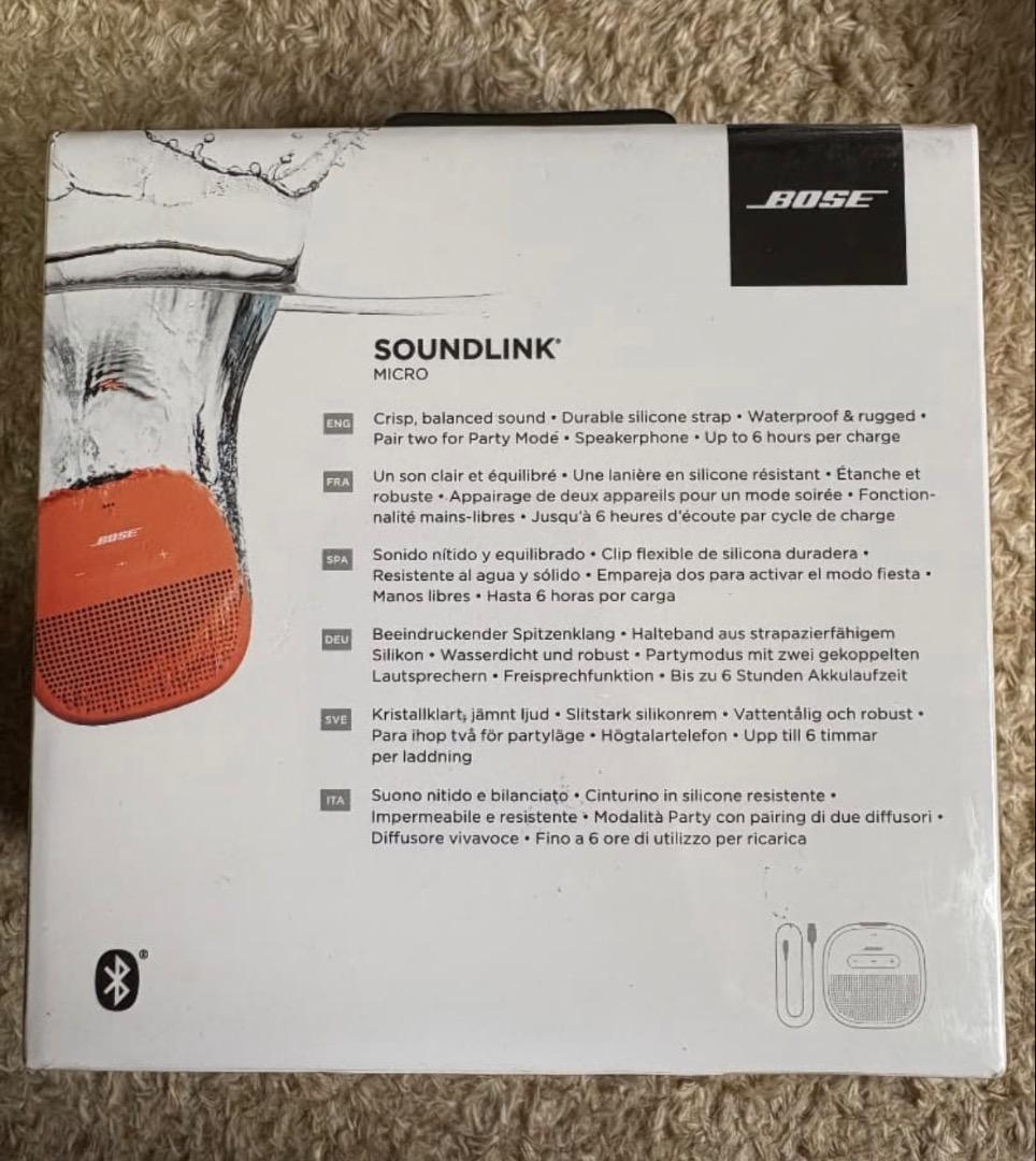 BOSE SoundLink Micro オレンジ