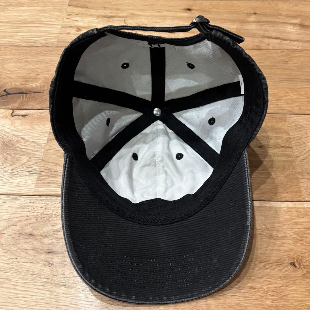 【新作】Supreme 2-Tone S Logo 6-Panel 黒 Sロゴ