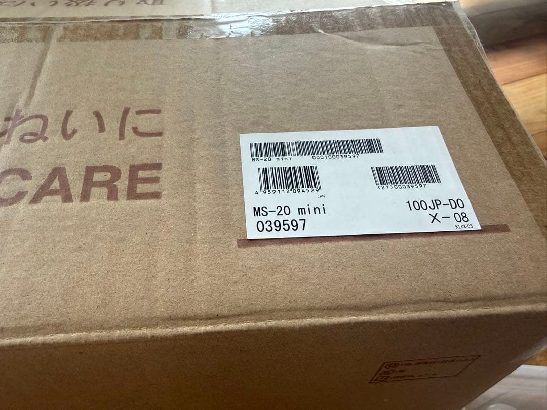 本日限定出品 korg ms-20 mini SQ-1 パッチケーブルおまけ付き