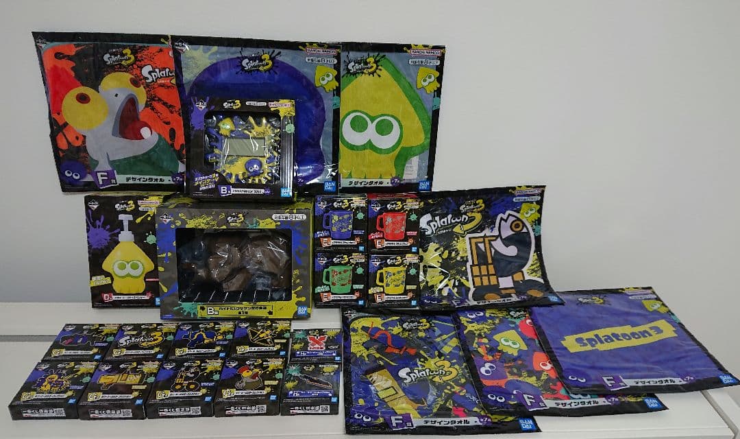 スプラトゥーン3 一番くじ 色々