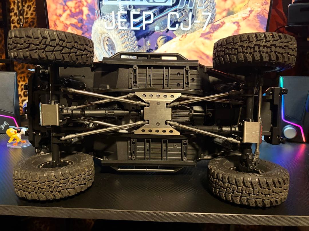 働き者の遊び人  axial SCX10 III Jeep CJ-7