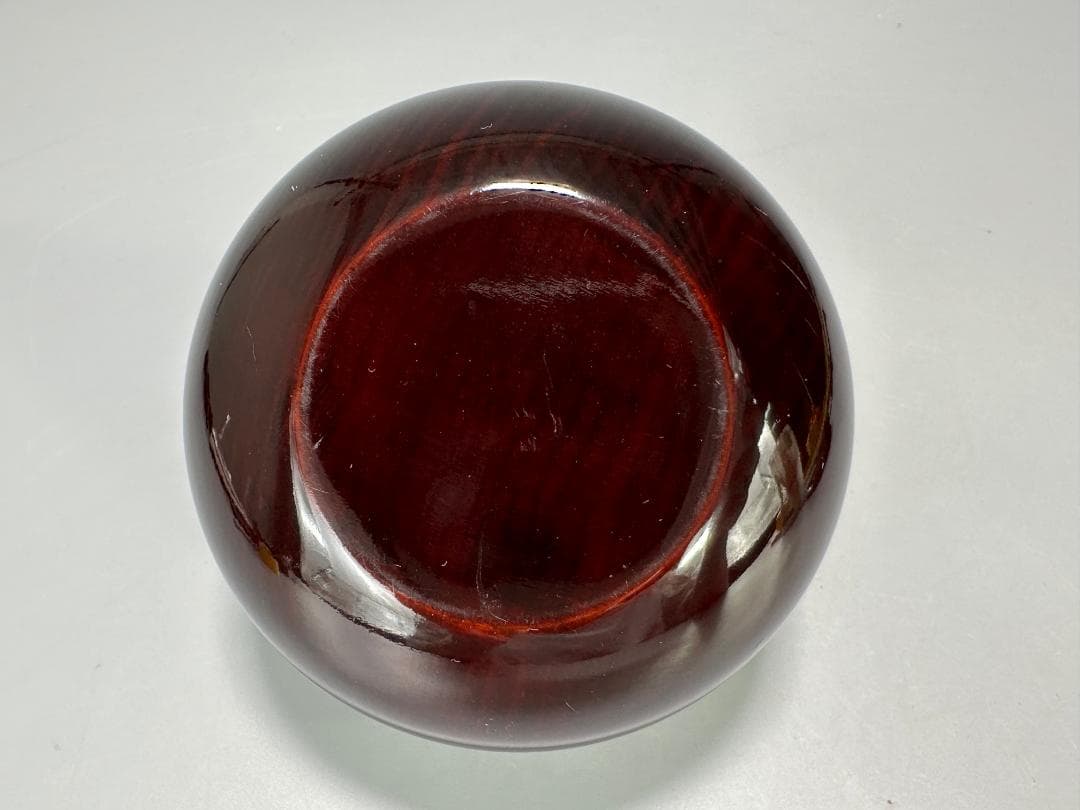 日本茶道具　茶器　棗　老松