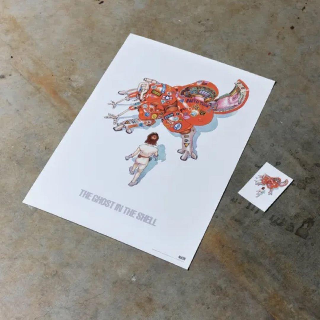 士郎正宗の世界展 大友克洋 攻殻機動隊 Tシャツ Lポスター ポストカード