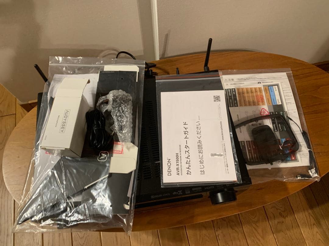 AVR-X1500H AVレシーバー DENON 動作確認済み 付属品あり