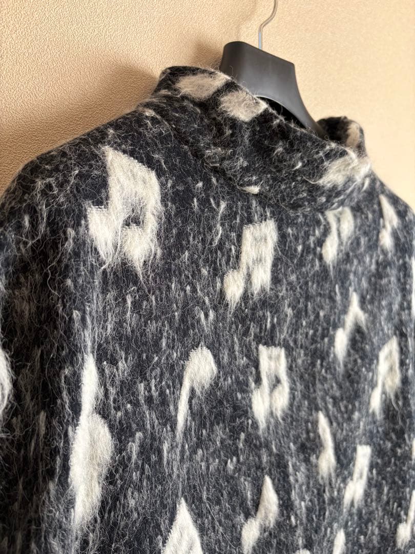 りんりん様ポールスミスシャギービッグポンチョ音符柄