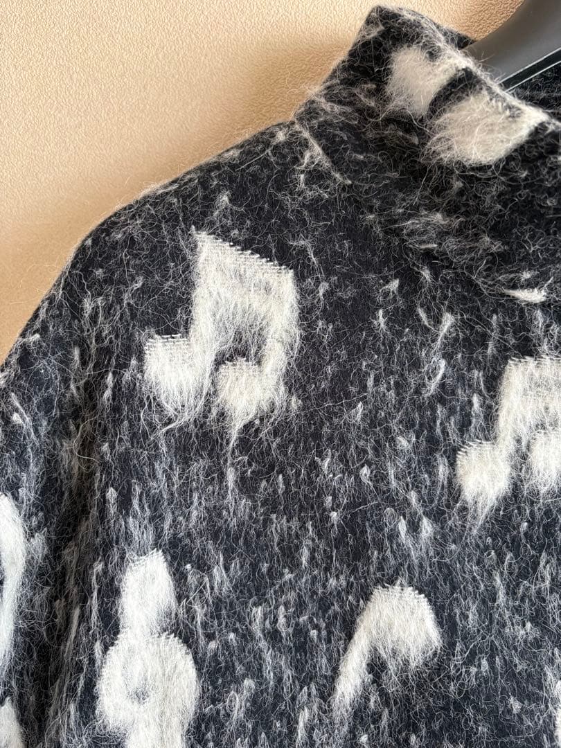 りんりん様ポールスミスシャギービッグポンチョ音符柄