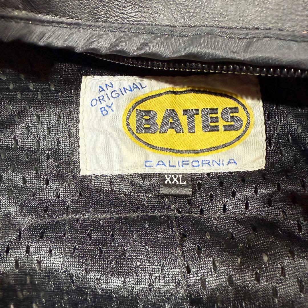 ベイツ BATES レザーシングル ライダースジャケット
