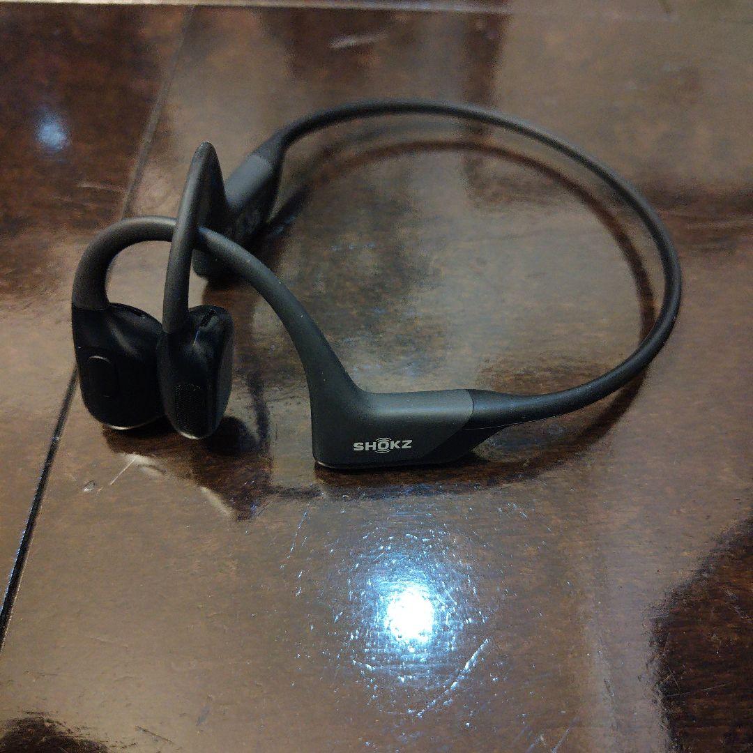 SHOKZ OPENRUN PRO 骨伝導イヤホン ブラック 大迫モデル