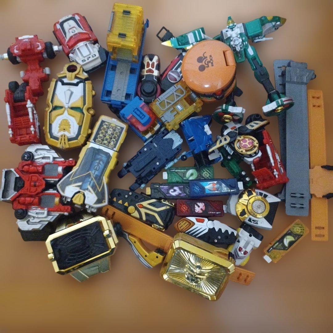 レトロ　戦隊ヒーロー　仮面ライダー　など　　 ジャンク　大量　格安