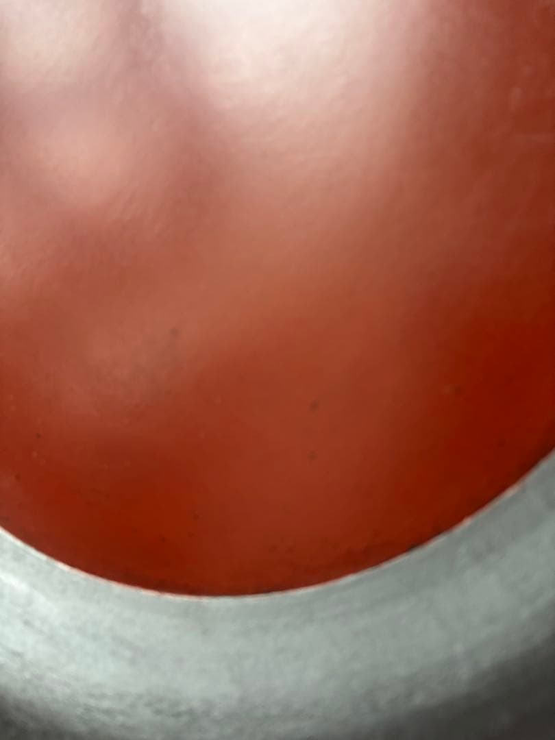 赤木明登氏作 漆器　日の丸勝手盆　直径38センチ　大型