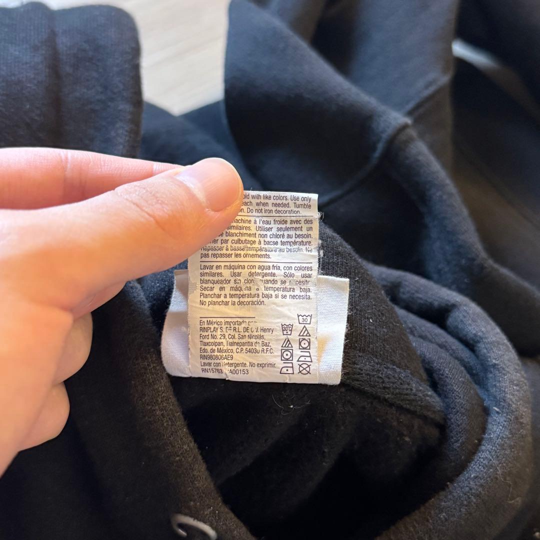 MOMA Champion Black Hoodie モマ チャンピオン 黒 M