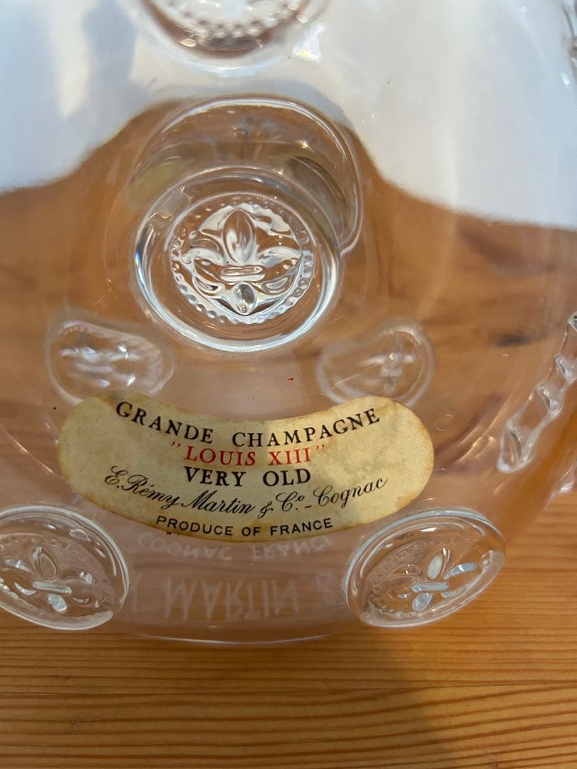 レミーマルタン ルイ13世 バカラボトル空瓶
