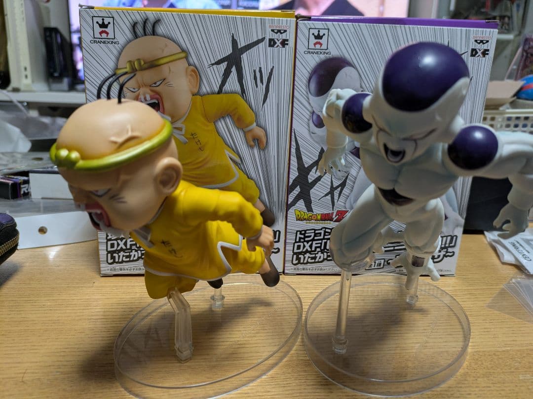 山田太郎＆フリーザ DXFフィギュアまとめ　箱＆台座付き