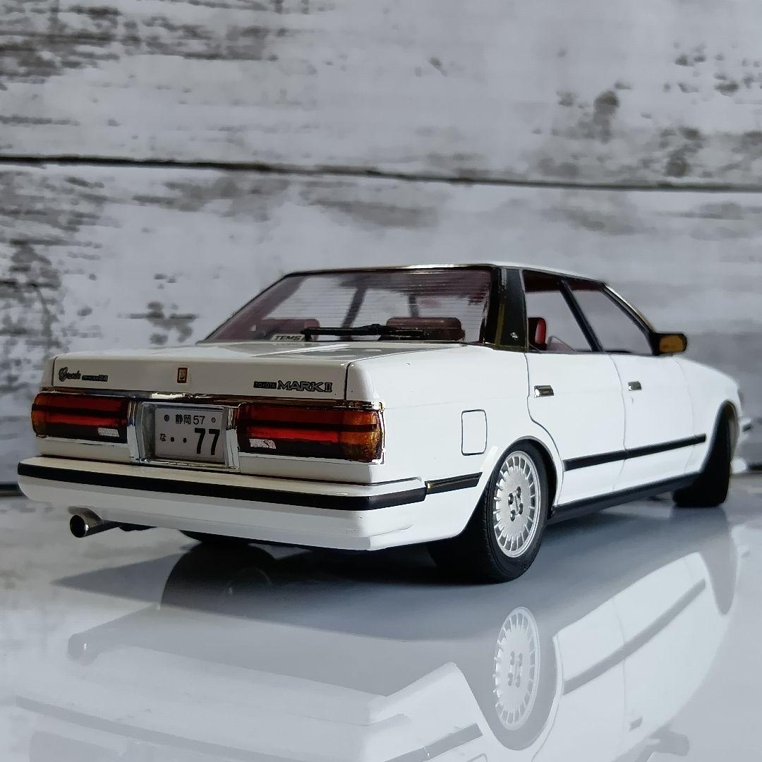 マークII GX71 グランデ プラモデル　 1/24 後期型改 完成品／