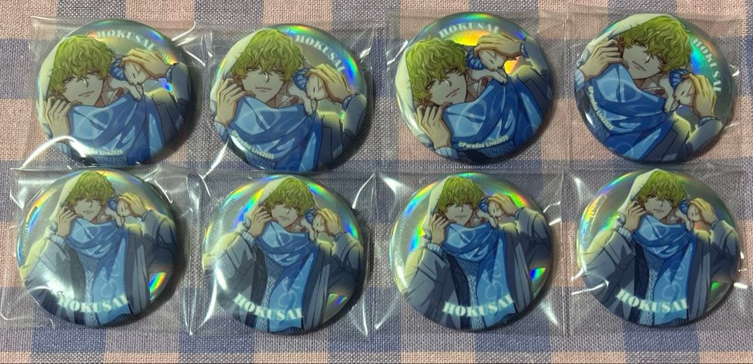 【まとめ売り】 パラライ エモカフェ 缶バッジ 北斎 セット