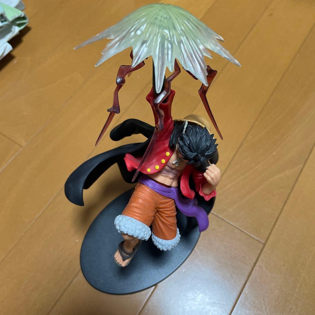 ワンピース ルフィ フィギュア 雷エフェクト