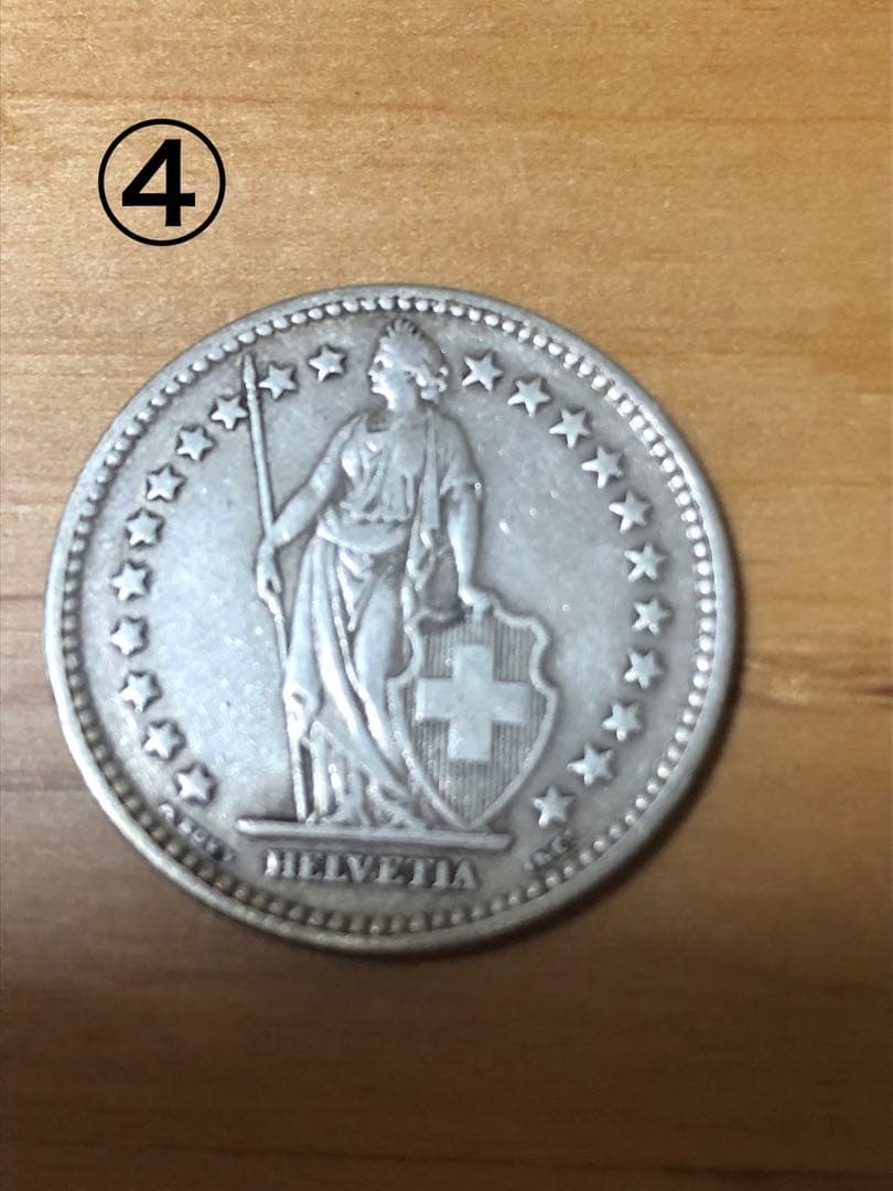 ヨーロッパ古銭5枚セット　銀貨