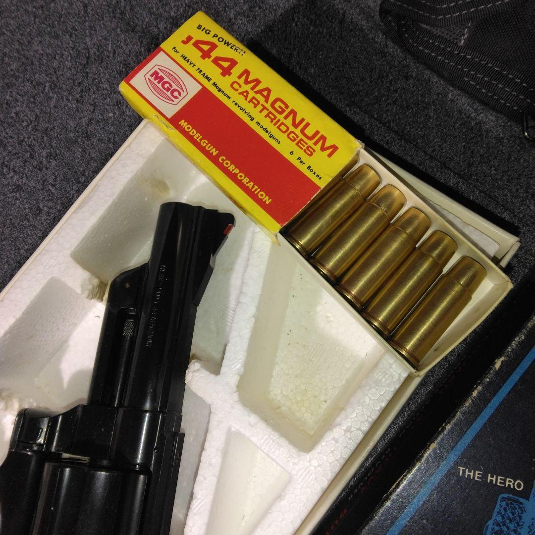 MGC HIGHWAY PATROL MAN リボルバー 4インチ　未発火美品