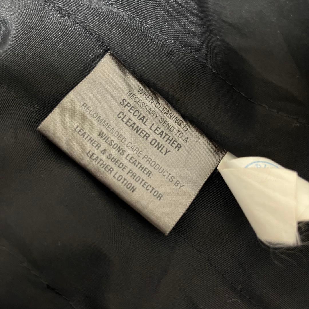 wilsons leather レザージャケット M ビンテージ USA 古着