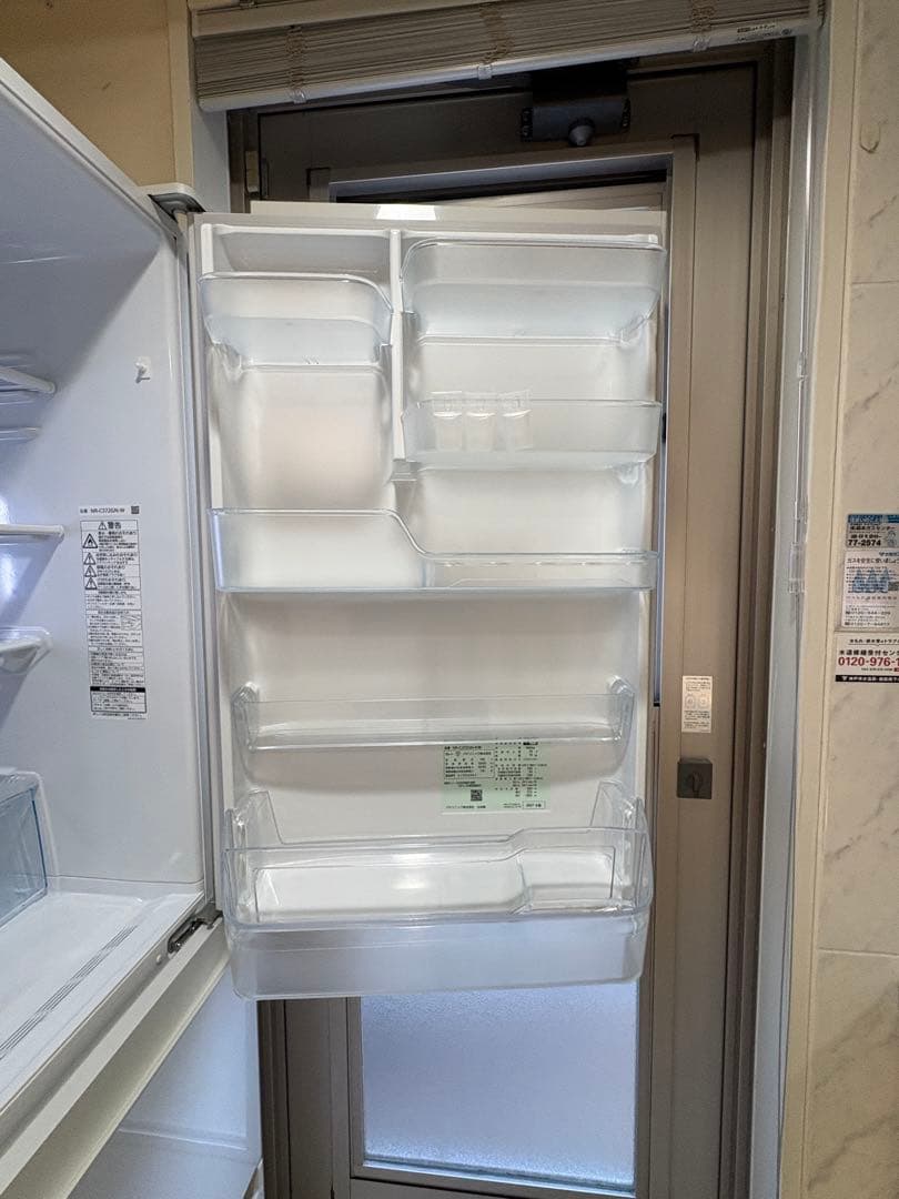 【超美品】冷蔵庫 Panasonic NR-C372GN-W 365L