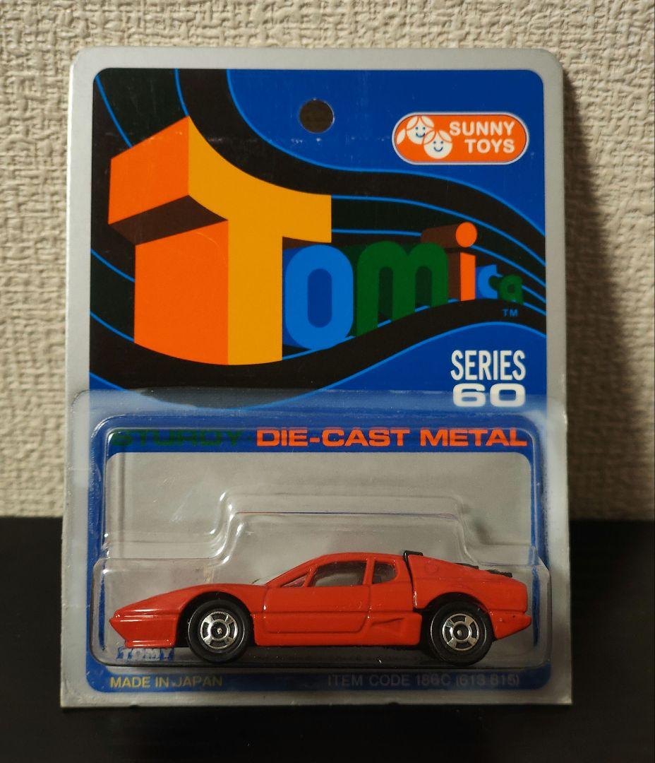 未開封　TOMICA　トミカ　フェラーリ512BB　赤色　ブリスターパック