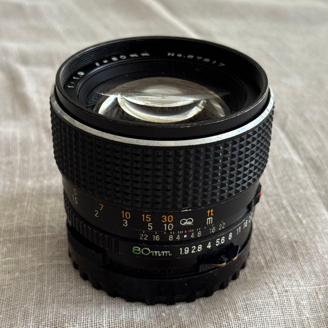 レンズ(単焦点) Mamiya sekor c 80mm f1.9