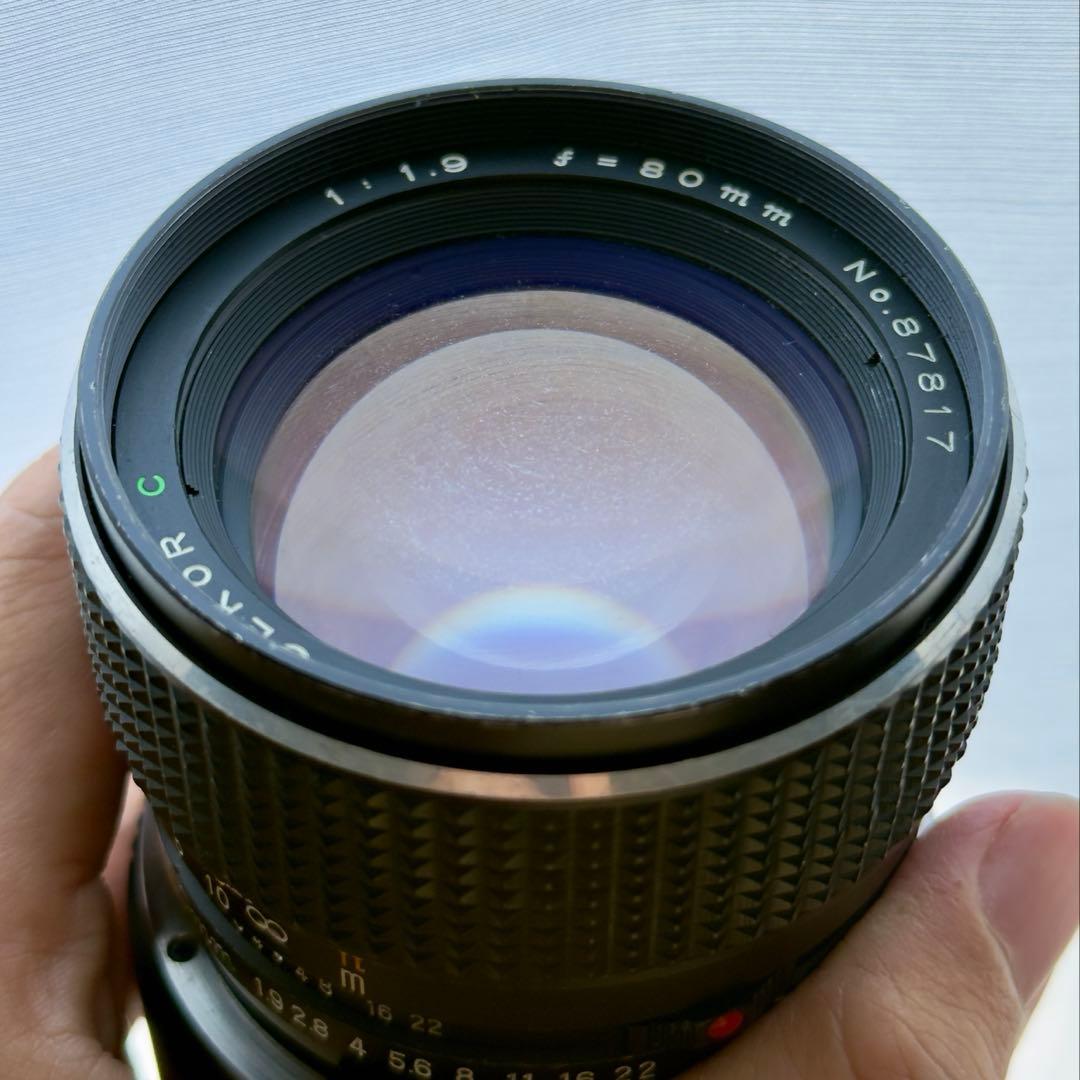 レンズ(単焦点) Mamiya sekor c 80mm f1.9