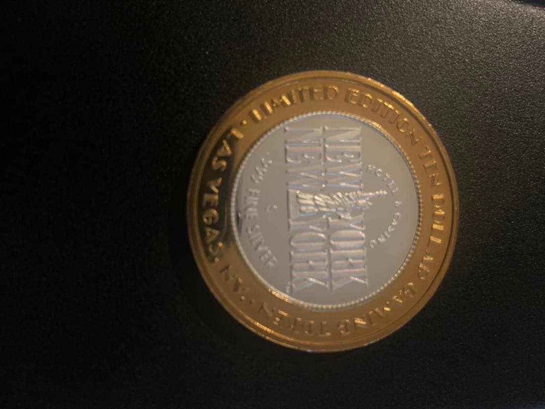 超希少　純銀99.9%限定版ニューヨークカジノ 記念