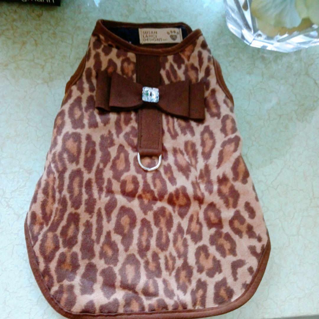 SUSAN LANCI スーザンランシー　ヒョウ柄　ストーン　ハーネス