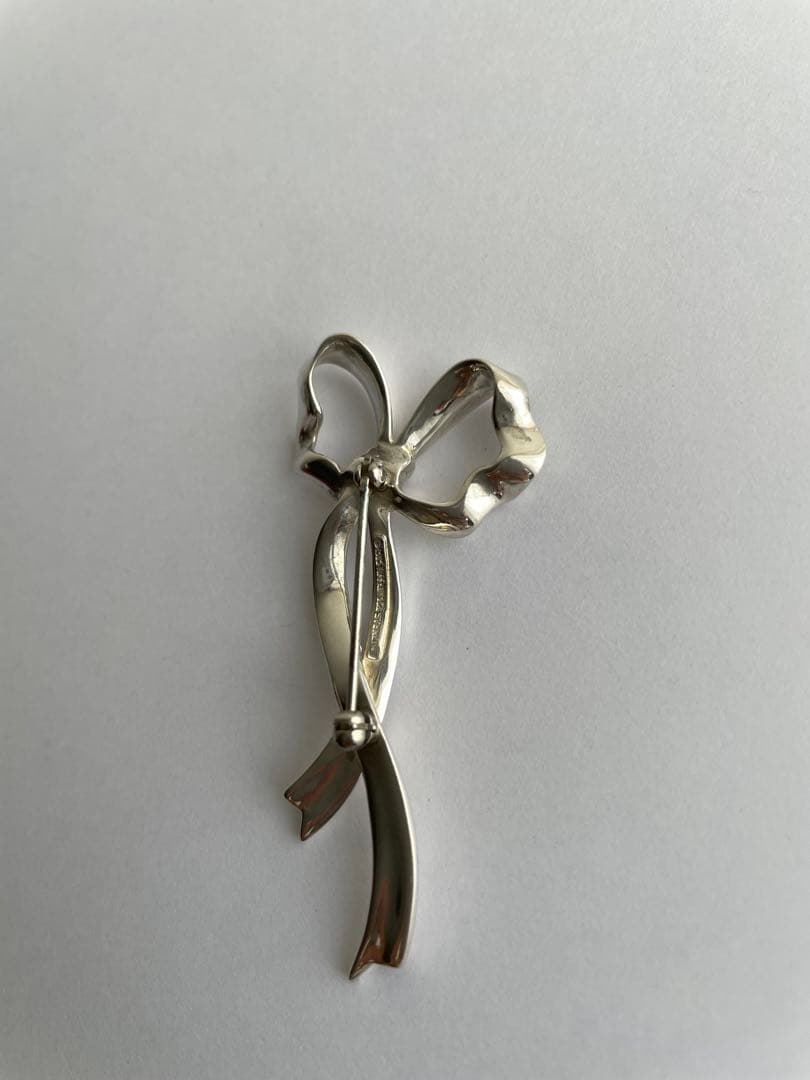 Tiffany&Co. (ティファニー) Sv925 リボンブローチ 6g