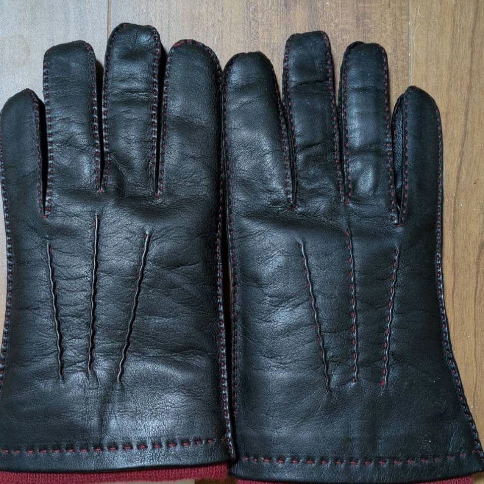 DENTS デンツ ヘアシープグローブ カシミヤ　手袋　007 ジェームズボンド