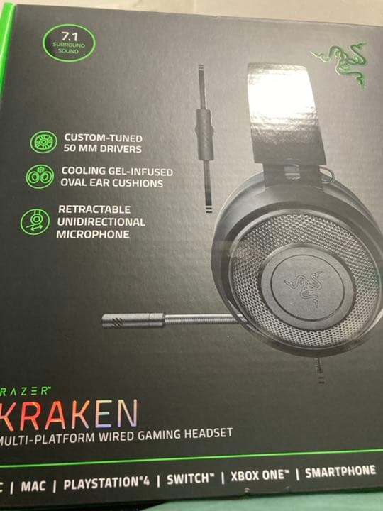 ヘッドホン Razer KRAKEN 2019 BLACK