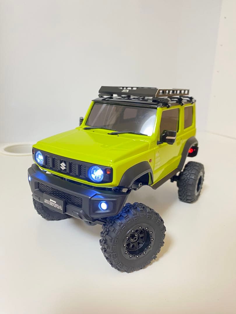 ミニッツ4x4 Suzuki Jimny Sierra ラジコンカー LED付き