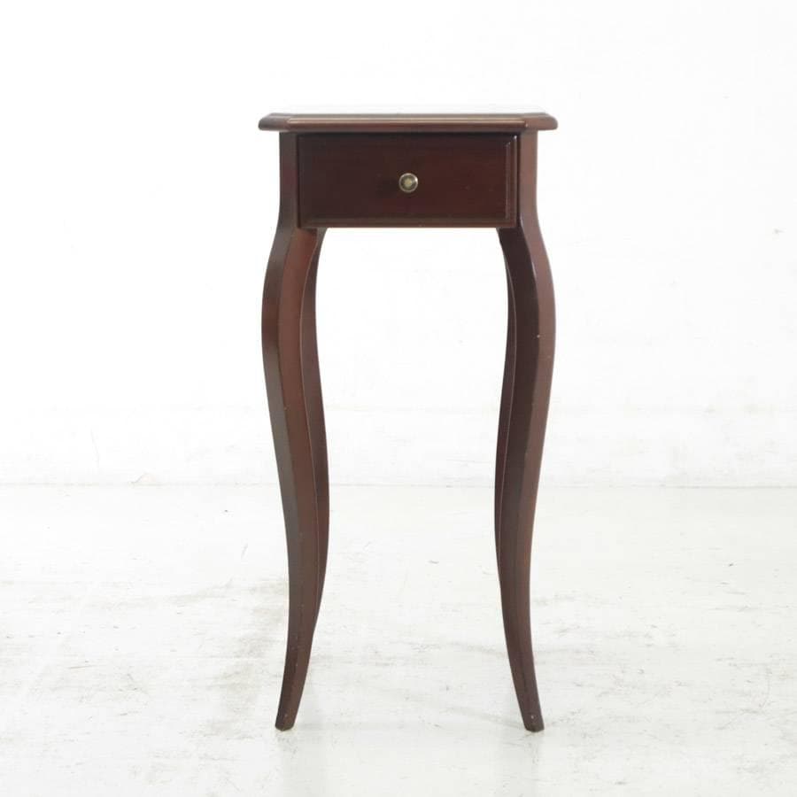 値下IDC大塚取扱 東海家具 アンティーク調 マホガニー 猫脚 コンソール 花台