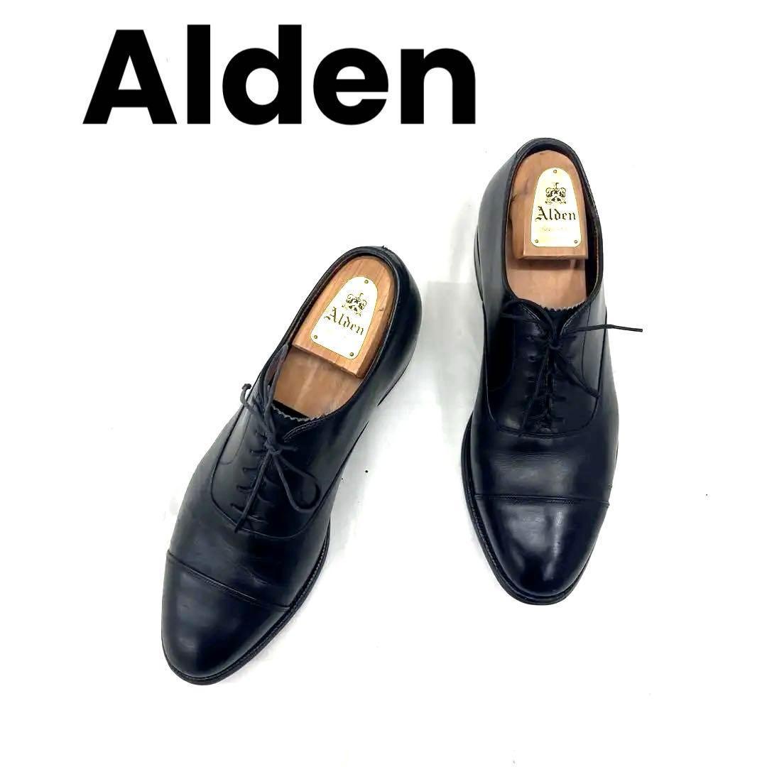 ALDEN オールデン 907 内羽根式 28cm前後 B/D 黒