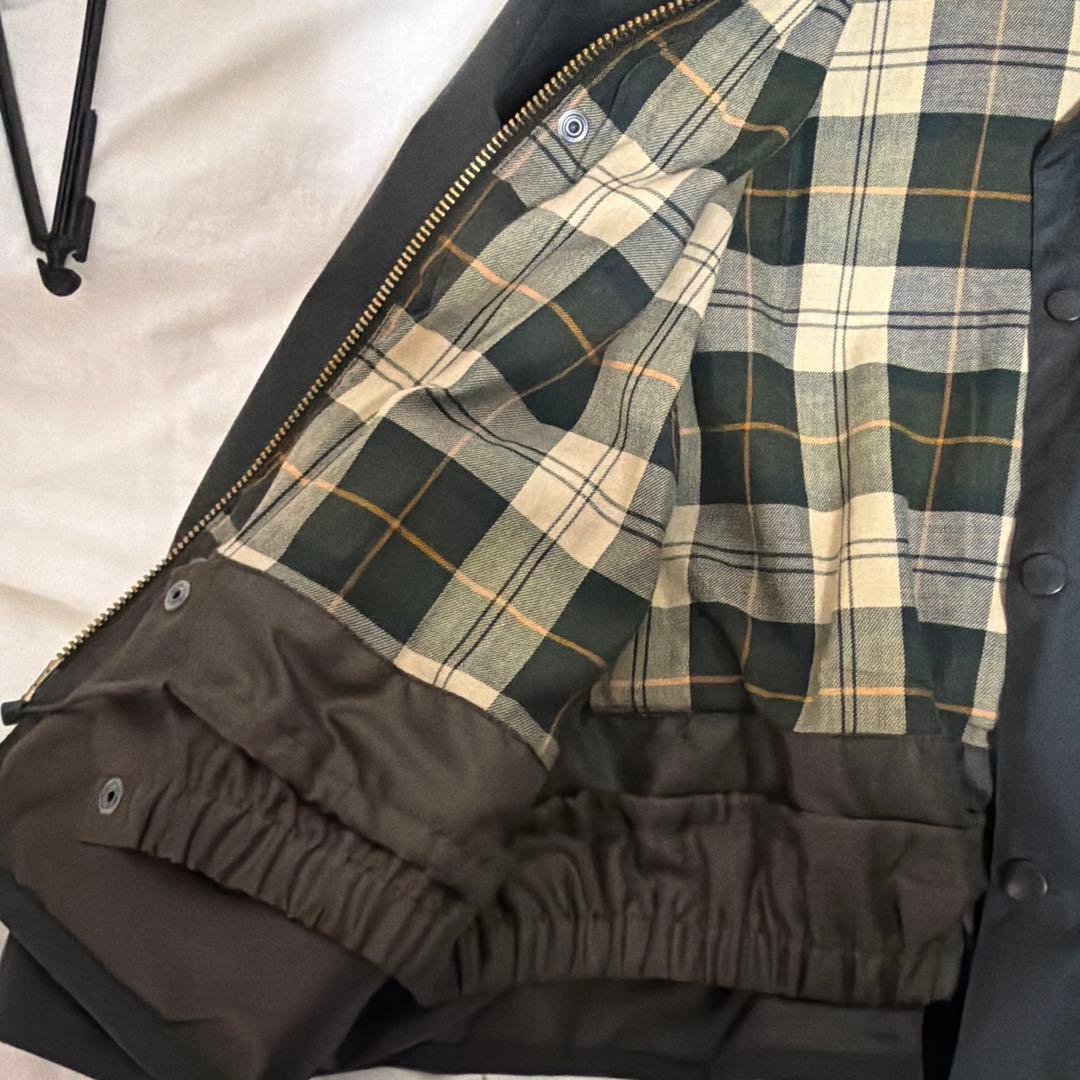 Barbour ダークグリーンジャケット 38