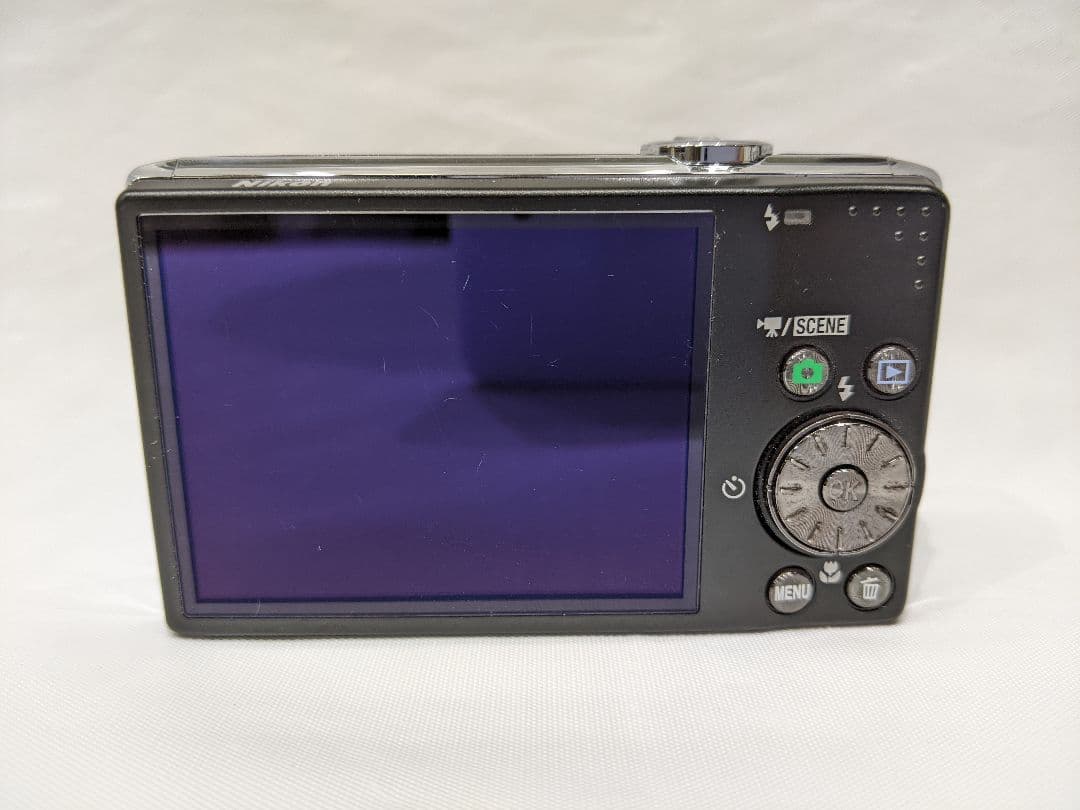 通電未確認品 Nikon COOLPIX S620 パープル デジタルカメラ