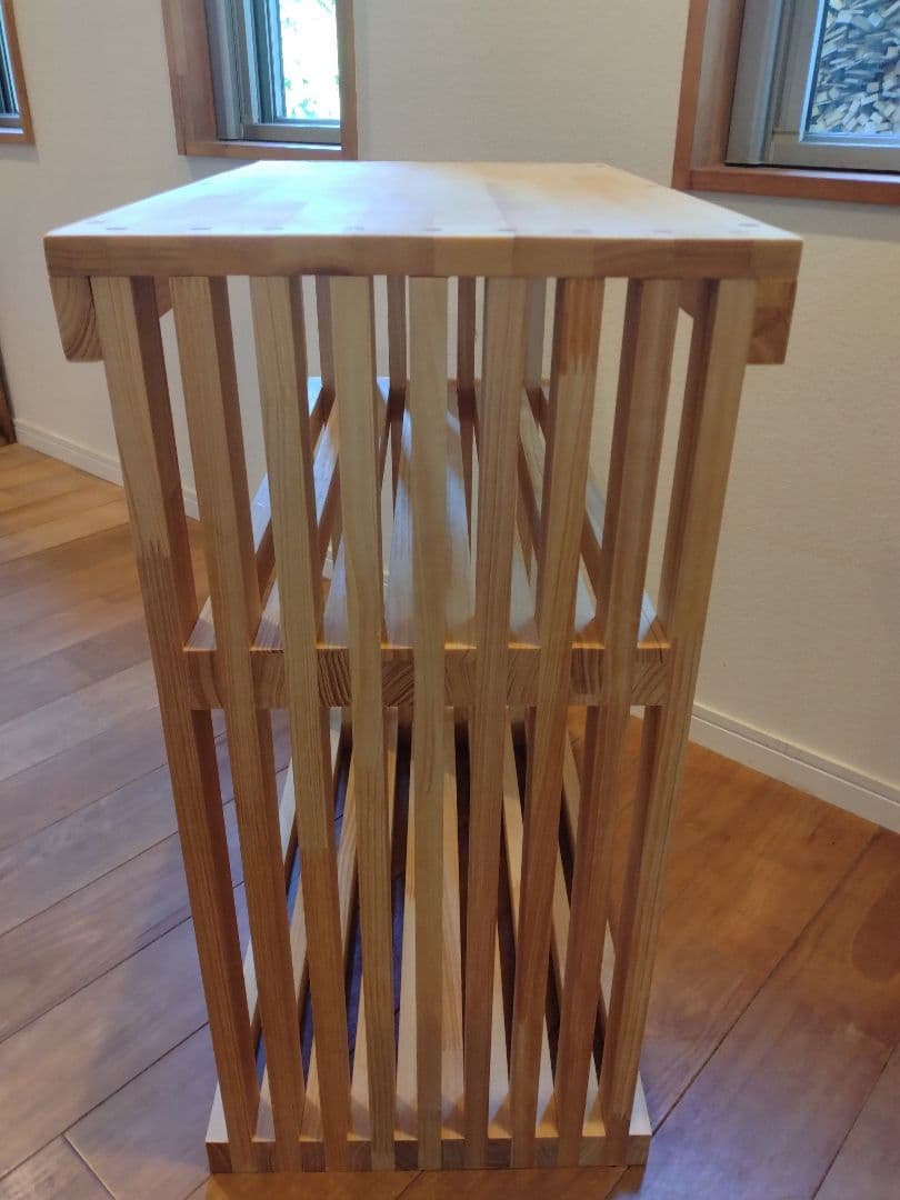 木製　ハンドメイド　オーダー　水槽台　棚　シェルフ　キヌカ