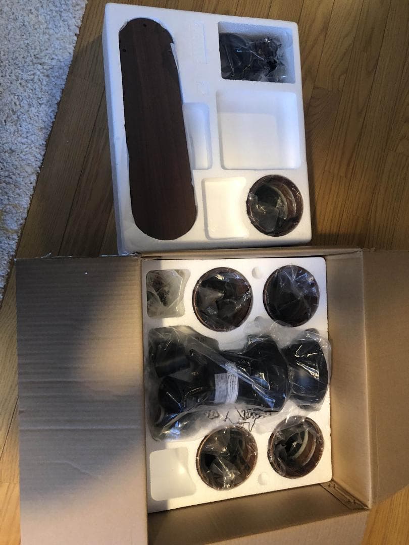 [5灯] シーリングファンライト LED電球対応 ACモーター 5枚羽