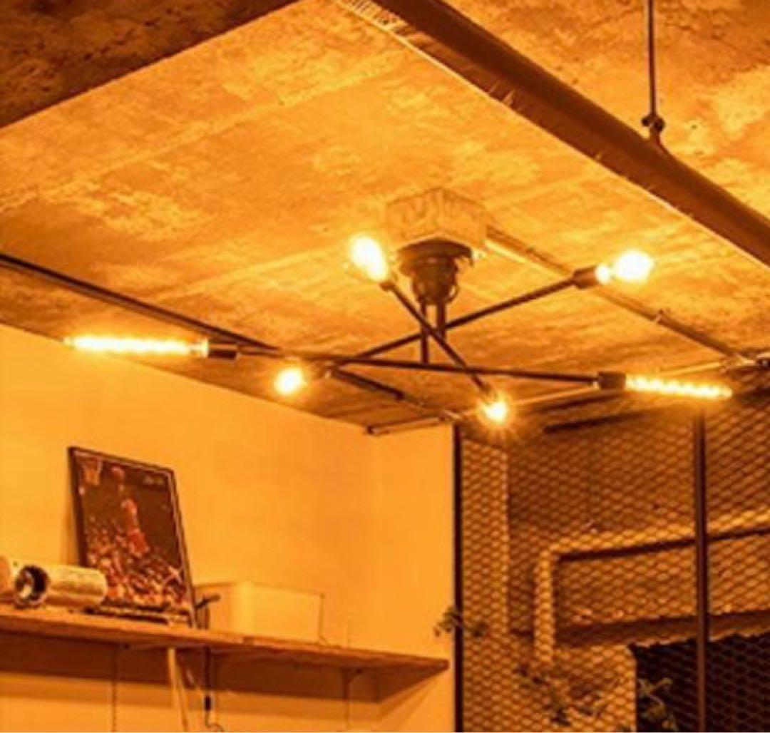 gram eight （グラムエイト）ブラック　シーリングライト 電球付き