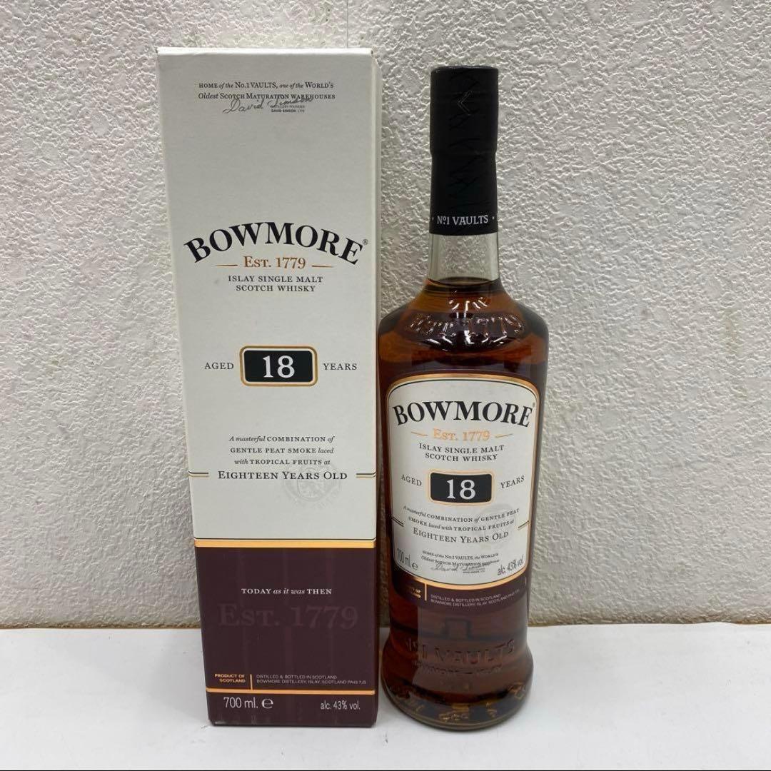【未開栓】 BOWMORE 18年 700ml ボウモア 6本セット