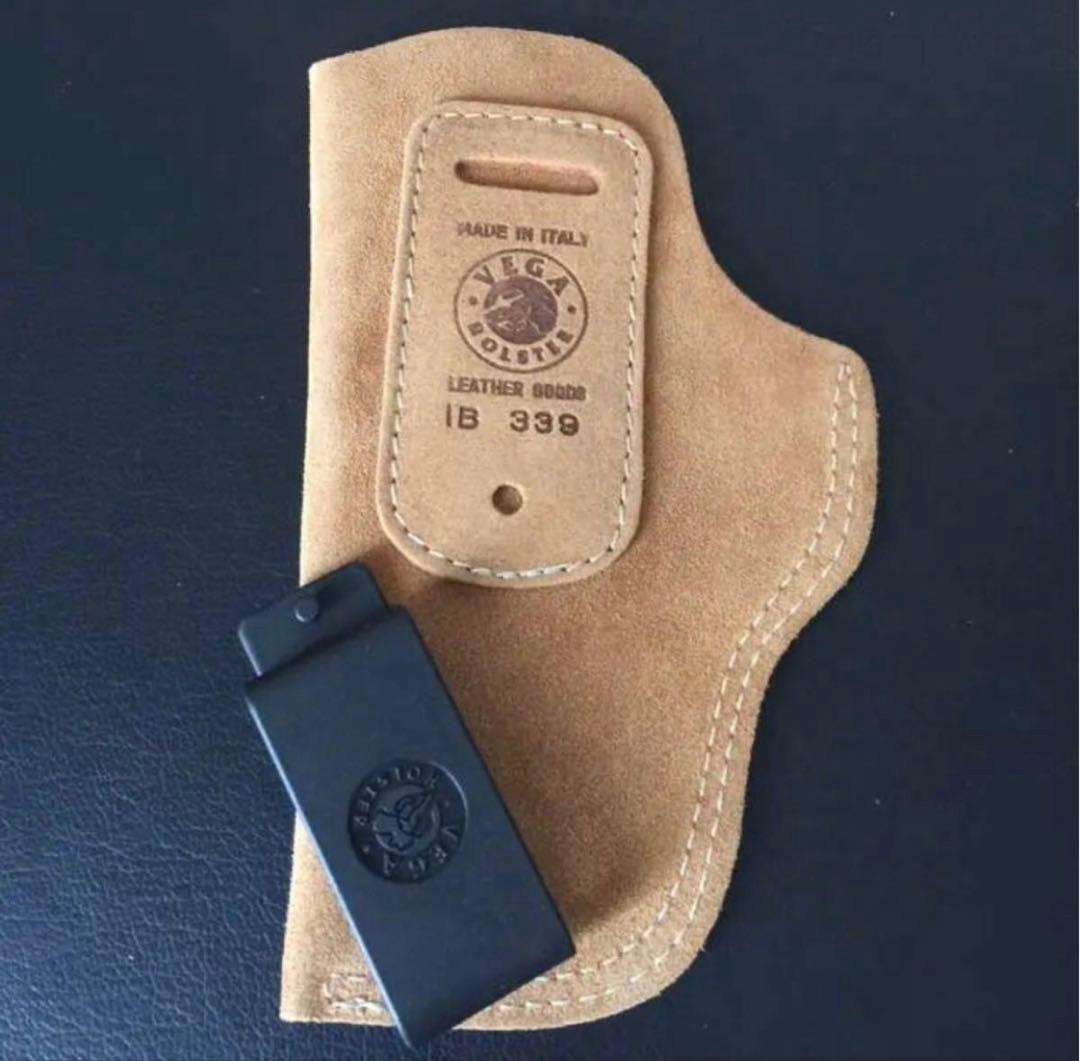 イタリア製 革 ホルスター 007 ワルサー P99用　ジェームズボンド