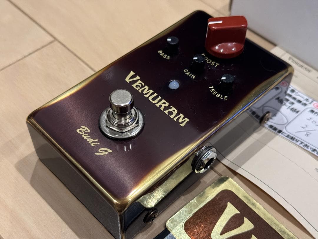 ギター Vemuram Budi-G