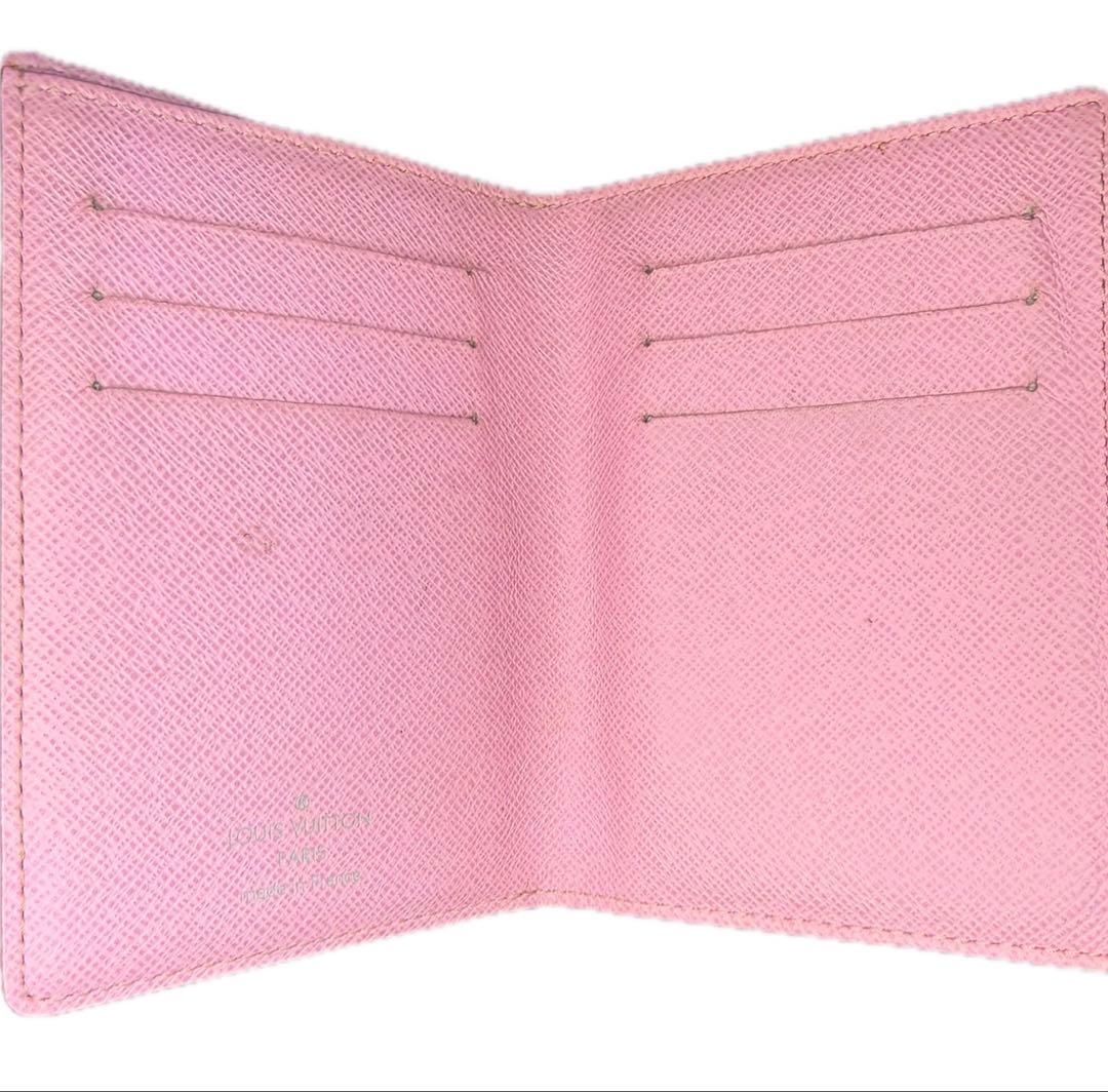 ルイヴィトン モノグラム マルチカラー コアラ　二つ折り財布 白 ピンク 正規品