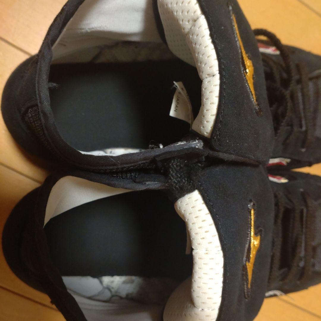 Mizuno ボクシングシューズ ブラック/エンジ