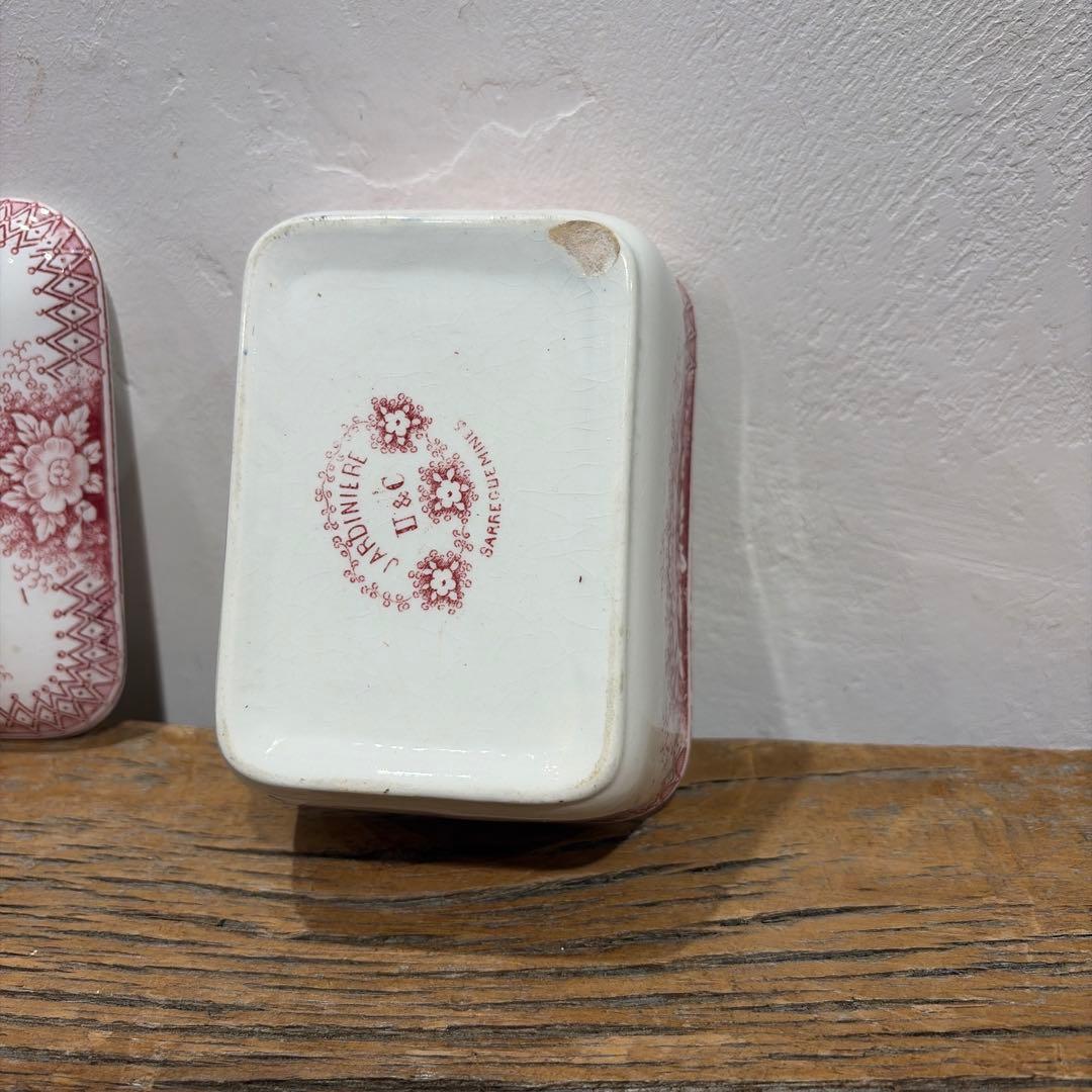 Sarreguemines 石鹸入れ　小物入れ　アクセサリー　u&c