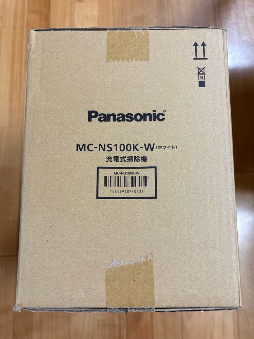 新品未開封品！Panasonic パナソニック 掃除機 MC-NS100K-W
