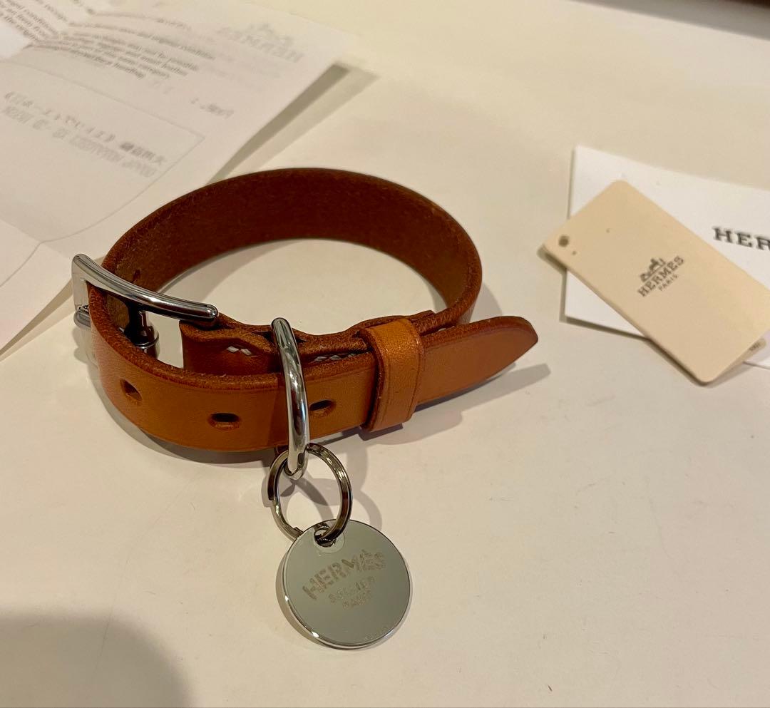 【未使用品】HERMES 犬用首輪　エトリヴィエールIII XS ブレス可
