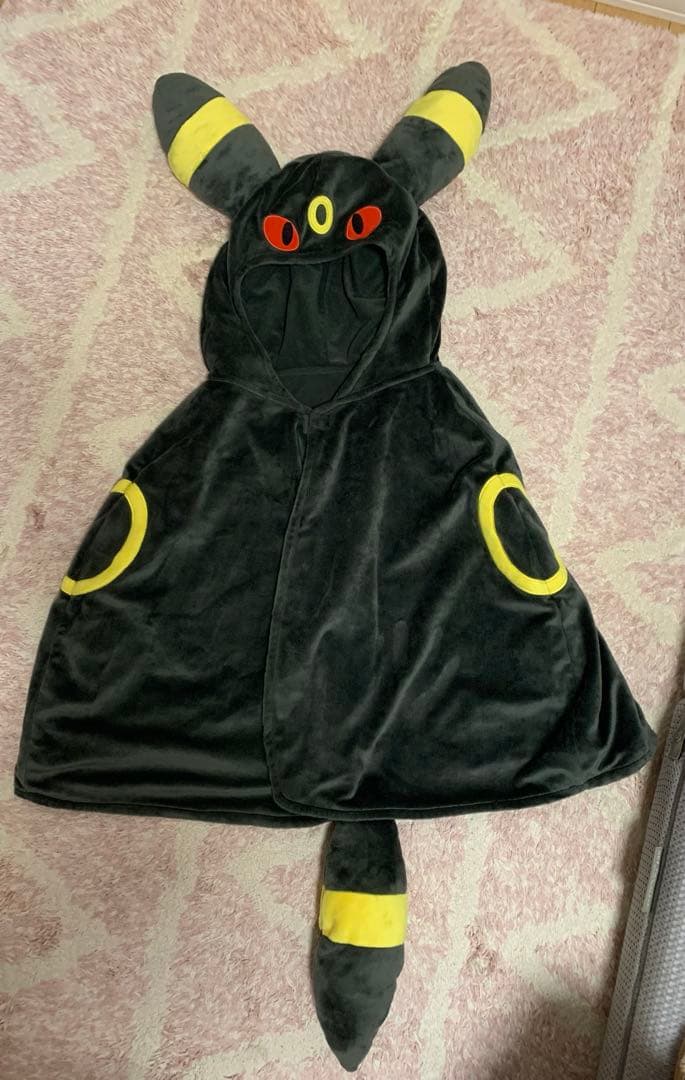 ポケモン フード付きポンチョ ブラッキー